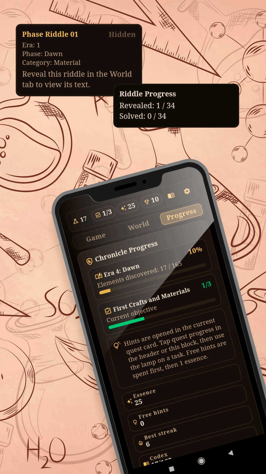 Screenshot 4 for Codex of Alchemy